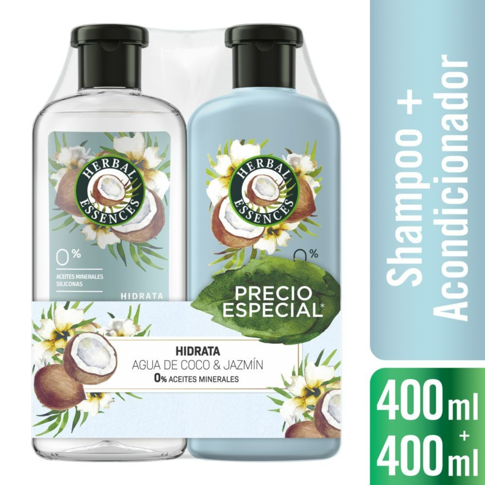 Shampoo y Acondicionador de Coco y Jazmín - Maicao