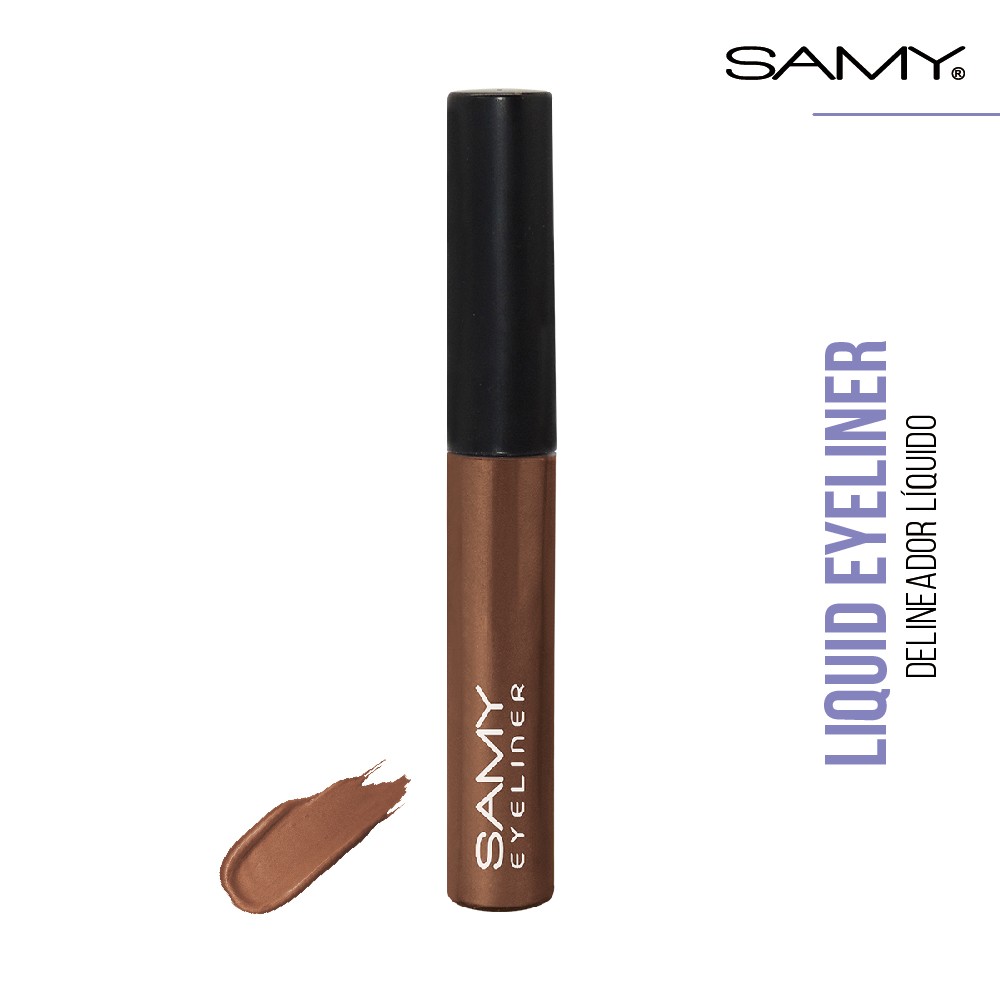 Delineador Líquido Pincel de Ojos Tono Bronce Maicao