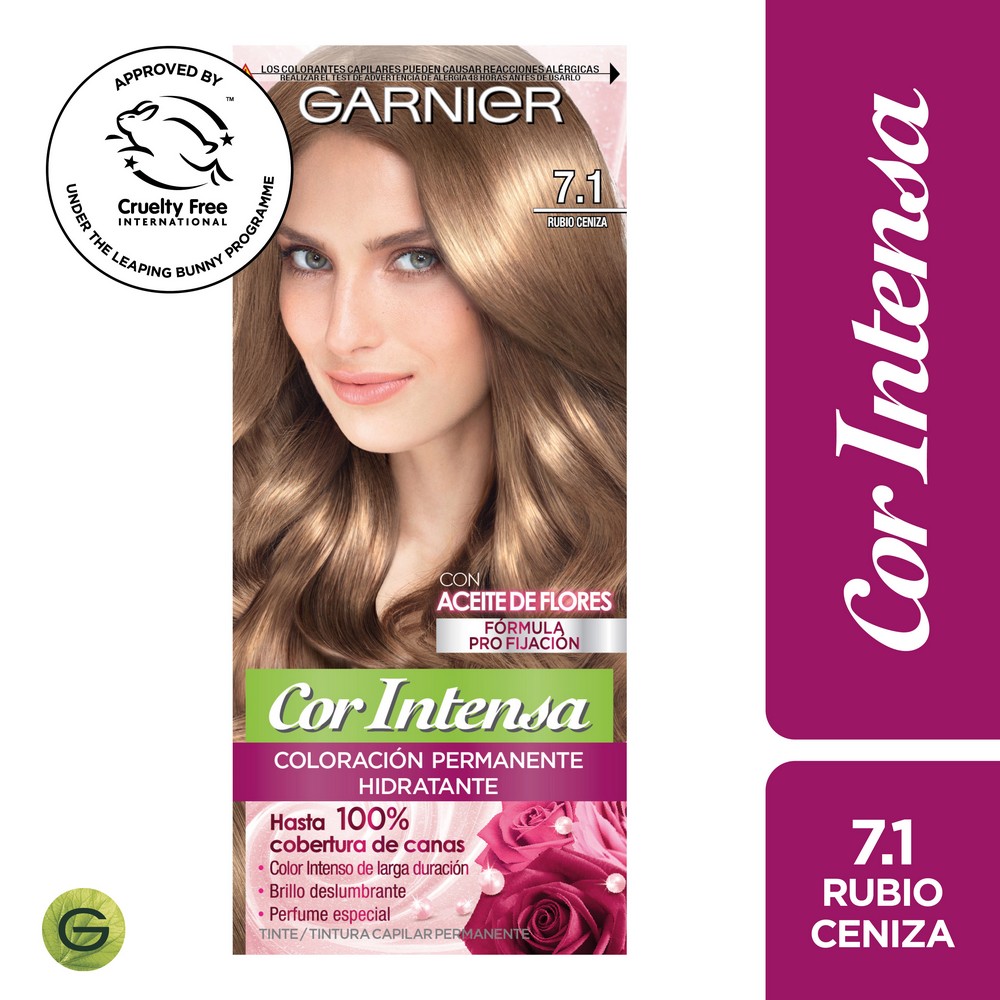 Garnier 7.1 Rubio Cenizo Permanente Hidratante