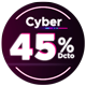 CYBER 45%